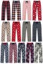 Women's 100% Viscose Single Mixed Color Patterned Pajama Bottoms - (Breathable Fabric) - 2
