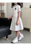 Rochie, alb - 4