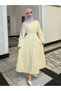 Rochie maxi, galben - 2