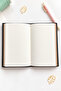 3-Compartment Faux Leather Notebook – Elasticated |   9 Color Options - 3