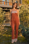 Women's Lace Trendy Red Pajama Set