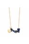Kiyi Pearl & Natural Stone Steel Necklace - 4