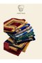 10 Pieces Velvet Prayer Rug 400 Grams Mixed Color Gift Mevlüt Prayer Rug - 6