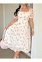 Rochie midi, mix culori - 5