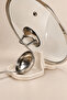 Lid and Spoon Holder Stand - Countertop Ladle Rest, Spoon Rest, Spatula and Pot Lid Holder - Cream Color - 5