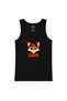 Street Grr – Angry Fox & Urban Attitude Graphic Tank Top