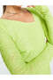 Rochie maxi, verde - 4
