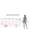 Women's Trendy Body-Hugging Stretchy Fabric Long-Sleeved Double-Breasted Collared Side-Buckle Cool Blouse - 4
