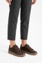 Lortes Rubber Tied Sole Wrapped Genuine Leather Women's Sports Shoes Brown Nubuck - 6