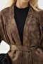 Jacquard Kimono Pants Suit - 3