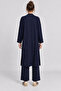 Soft Textured Modal Top and Bottom Set Lby0091 Dark Blue - 6