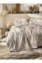 Ethnic Amara caramel double duvet cover set