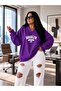 3 Yarn Combed Cotton V-Neck Brooklyn Printed Sweatshirt Pyq2