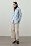 Basic Plain Shirt Ice Blue - 4