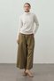 Soft Textured High-Neck Knitwear Ecru - 2