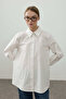 Basic Plain Shirt White - 5