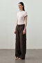Straight Cargo Pants Brown - 3