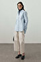 Basic Plain Shirt Ice Blue - 6
