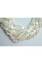 Natural Mother of Pearl Stone - Necklace Bracelet Accessory - Natural Stone Beads - White Mother of Pearl Flat 10 mm Bag Pendant