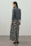 Soft Textured High-Neck Knitwear Anthracite - 8
