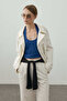 Windbreaker Jacket Ecru - 8