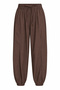 Pants with Stitching Detail and Elastic Waist and Cuffs - 3