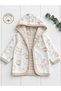 Oeko Tex Certified 100% Organic Cotton Double Layer Baby Kids Girls/Boys Hooded Combed Cotton Cardigan - 2