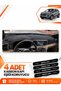Kia Sportage (2018-2021) Compatible Torpedo Protection Protective Case Carpet Cover Chest - Black - Ki023