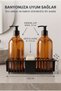 2 Pieces Stainless Plastic Kitchen Bathroom Organizer |   Liquid Soap Dishwashing Detergent |   Shampoo Shower Gel Organizer - 6