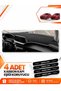 Peugeot 208 (2020-2024) Compatible Front Chest Glove Box Protection Cover Carpet Protector - Black-Grey - Pe006
