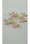 Zircon Stone Tulip Ring - 2