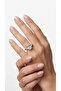 Zircon Oval Single Stone Ring - 3