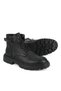 , Men's Genuine Leather Boots 1631064Z257 Black - 6