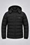 New Now Men's Black Winter Thick Waterproof Inflatable Coat - 3