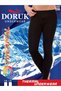 Doruk Men's Black Winter Thermal Underwear Leggings