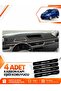Renault Express Fully Closed (2021-2024) Compatible Front Cover Glove Box Protection Case - Black-Beige - Re021
