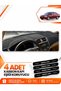 Honda Accord (2002-2008) Compatible Front Chest Glove Box Protection Cover Carpet Protector - Black-Grey - Ho001