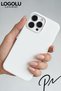 iPhone 14 Pro Compatible Case with Logo Launch Soft Velvet Inside Silicone Cover