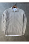 Men's Polo Collar Knitted Sweater with Regular Polyemit Tok Structure