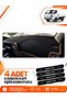 Hyundai H100 (2020-2024) Compatible Front Torpedo Protection Case Carpet Cover - Black-Brown - Hu023