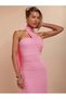 Rochie maxi, roz - 3