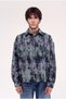 Men's Plaid Long Sleeve Oversize Shirt Forest