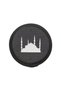 Mosque Border - Black Fabric - Black Veil - Round Border - Mosque Embroidered - 5 Meters - 3