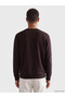 Lcw vision brown crew neck men's sweatshirt - 3