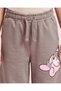 Girls Charcoal My Melody Printed Wide Leg Track Pants - 3