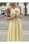 Rochie maxi, galben - 3