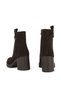, Women's Genuine Leather Boots 163359Z6272 Brown - 5