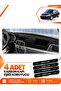 Renault Symbol Airbag-Free (2008-2011) Compatible Front Torpedo Protection Cover Carpet - Black-Grey - Re029