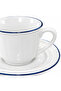 Luhpar Ceramic Cup & Saucer Set - 235ml - 2