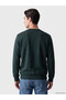 Petrol Crew Neck Men's Thick Sweatshirt - 3